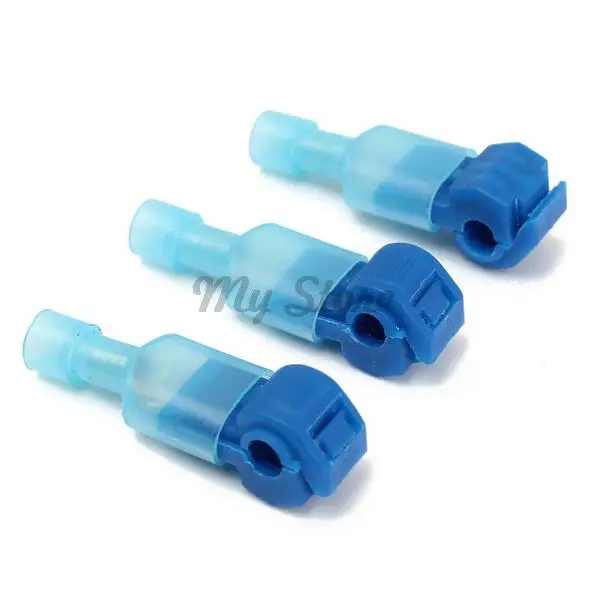 10PCS Blue Quick Splice Wire Terminals&Male Spade Connector 2.5-4.0mm 16-14AWG Scotch Lock Connectors
10PCS Blue Quick Splice Wire Terminals&Male Spade Connector 2.5-4.0mm 16-14AWG Scotch Lock Connectors