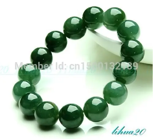 xd 001925 Natural 100% real green emerald bracelet jade ice oil green 12mm bead gem bangle
xd 001925 Natural 100% real green emerald bracelet jade ice oil green 12mm bead gem bangle