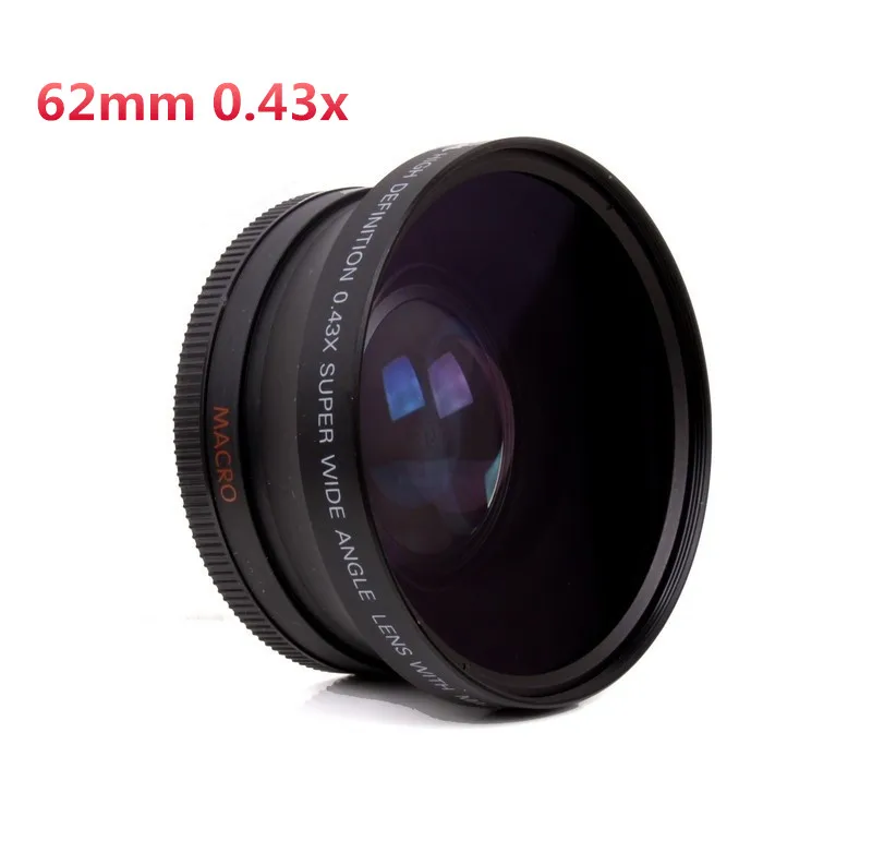 Camera Wide Angle Lens 62mm 0.45x 0.43X Macro Conversion Fisheye Lente 82mm Front Thread For Canon Nikon Pentax Sony DSLR
Camera Wide Angle Lens 62mm 0.45x 0.43X Macro Conversion Fisheye Lente 82mm Front Thread For Canon Nikon Pentax Sony DSLR