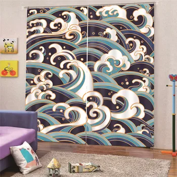 3D Digital Print Spray Modern Blackout Curtains Living Room Bedroom Window Solid Finished Custom Drapes Home Decor AP15
3D Digital Print Spray Modern Blackout Curtains Living Room Bedroom Window Solid Finished Custom Drapes Home Decor AP15