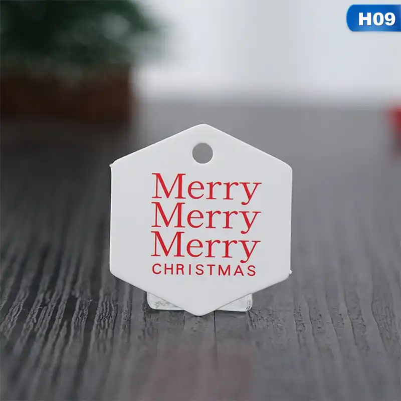 paper tags merry christmas diy crafts hang tag labels gift