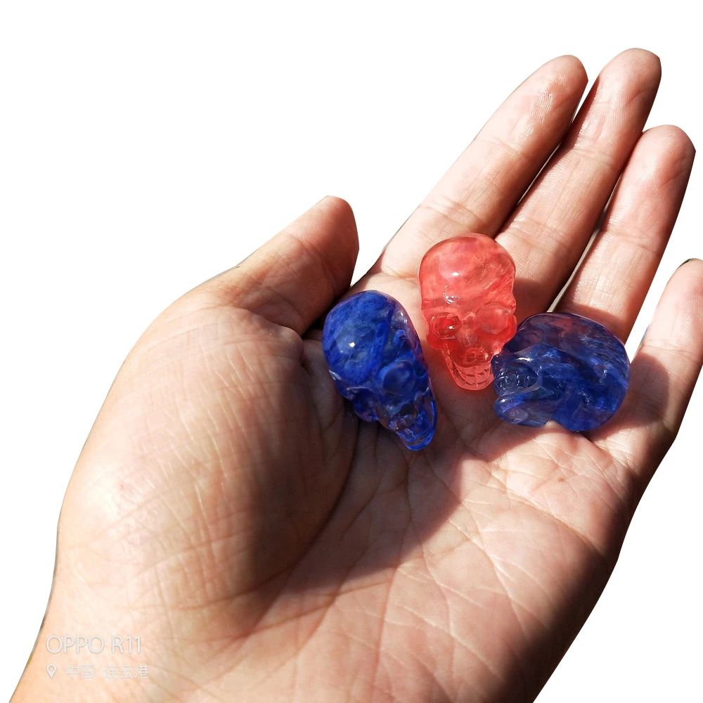 1 inch Hand Craft Stone Skull Statue head bone figures crystal quartz gemstone feng shui Healing Gift
1 inch Hand Craft Stone Skull Statue head bone figures crystal quartz gemstone feng shui Healing Gift