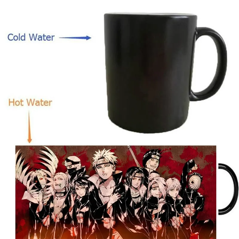 Naruto Akatsuki Mugs Heat Changing Color Heat Reveal Magic Transforming Beer Coffee Mug
Naruto Akatsuki Mugs Heat Changing Color Heat Reveal Magic Transforming Beer Coffee Mug