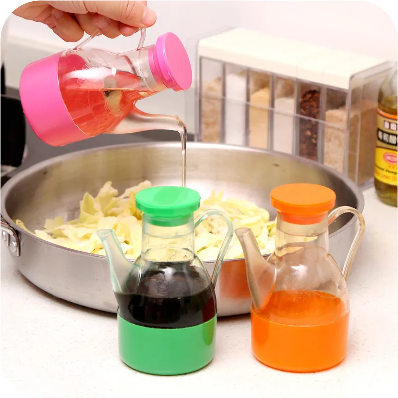 Kitchen Containers Utensils Leak-proof Plastic Lid Oiler Vinegar Sauce Pot Oil Bottle Spice Storage Box Container
Kitchen Containers Utensils Leak-proof Plastic Lid Oiler Vinegar Sauce Pot Oil Bottle Spice Storage Box Container