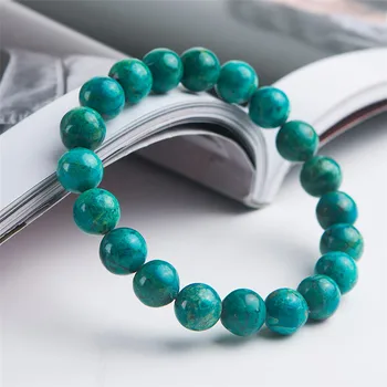 Genuine Green Natural Azulite Malachite Bracelets Women Lady 9.5mm Stretch Crystal Round Bead Natural Chrysocolla Bracelet
Genuine Green Natural Azulite Malachite Bracelets Women Lady 9.5mm Stretch Crystal Round Bead Natural Chrysocolla Bracelet