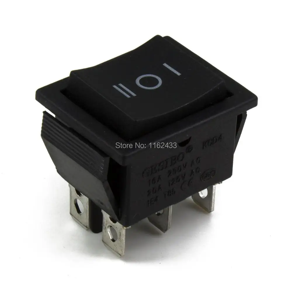 5pcs / lot KCD4-203R perforate 26 x 22 mm 6 pin (ON) - OFF - (ON) push reset momentary boat rocker switch power switch
5pcs / lot KCD4-203R perforate 26 x 22 mm 6 pin (ON) - OFF - (ON) push reset momentary boat rocker switch power switch