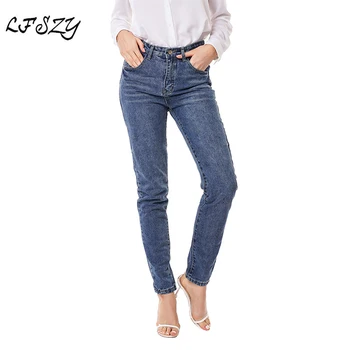 Women's Jeans 2019 New Modis Women's jeans Fashion Street High waist Dark Blue trousers More size S-L XL
Women's Jeans 2019 New Modis Women's jeans Fashion Street High waist Dark Blue trousers More size S-L XL