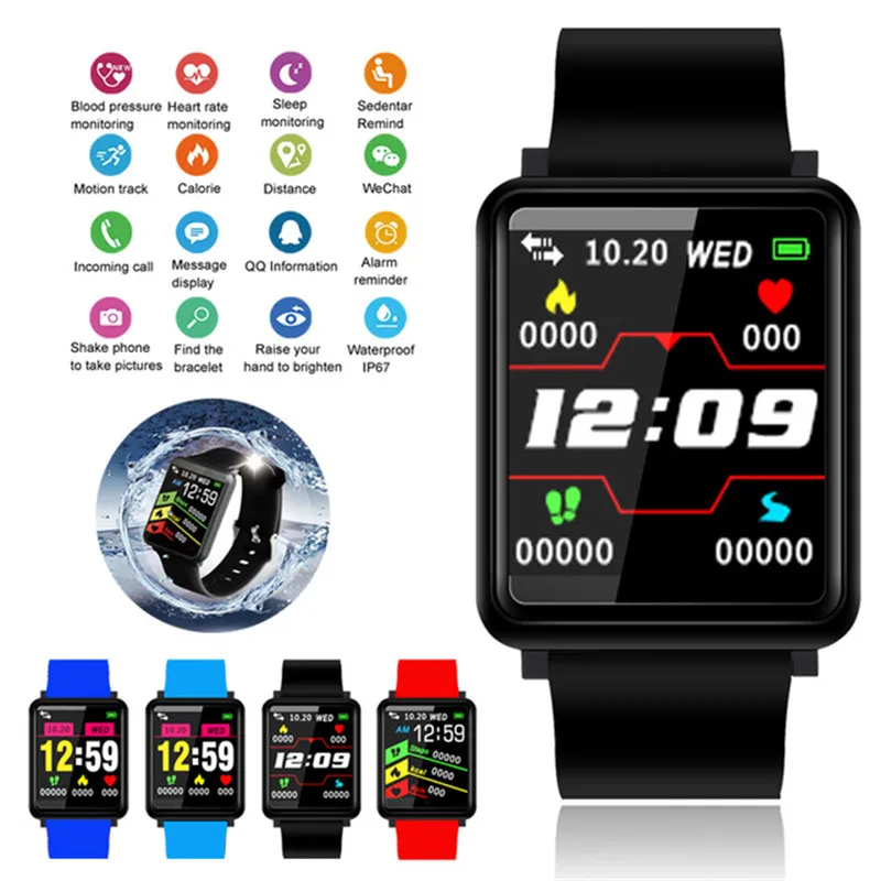 2019 new smart watch sleep monitor sport wristband touch blood pressurewaterproof call reminder man for ios Android bluetooth
2019 new smart watch sleep monitor sport wristband touch blood pressurewaterproof call reminder man for ios Android bluetooth