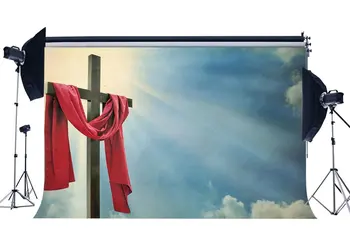 Cross Backdrop Resurrection of Jesus Backdrops Red Curtain Blue Sky White Cloud Holy Lights Photography Background
Cross Backdrop Resurrection of Jesus Backdrops Red Curtain Blue Sky White Cloud Holy Lights Photography Background