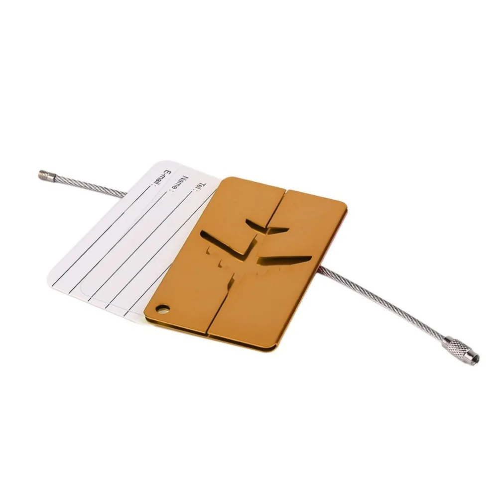 High Quality Metal Luggage Tag Aluminum Alloy Multi Colors Various Types Of Air Plane Travel Tags Identity Card
High Quality Metal Luggage Tag Aluminum Alloy Multi Colors Various Types Of Air Plane Travel Tags Identity Card