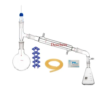 500ml Glass Distillation Apparatus With 250ml 24/40 Erlenmeyer Flask Lab Vacuum Device
500ml Glass Distillation Apparatus With 250ml 24/40 Erlenmeyer Flask Lab Vacuum Device