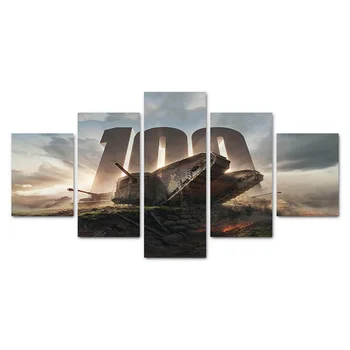 5 Pieces Firing Tank Military Canvas Art Modern Wall Pictures For Living Room Frameless Painting Home Decor HD Printing
5 Pieces Firing Tank Military Canvas Art Modern Wall Pictures For Living Room Frameless Painting Home Decor HD Printing
