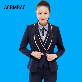 Women suits Slim spring Long sleeve jacket Pants OL Formal Women pants suits Woman set suits 8801
Women suits Slim spring Long sleeve jacket Pants OL Formal Women pants suits Woman set suits 8801