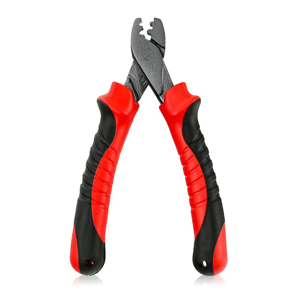 Fishing Crimping Pliers for Fishing Line Barrel Sleeves Fishing Cutter Scissors Fishing Tackle for Grip Hooks Split Rings
Fishing Crimping Pliers for Fishing Line Barrel Sleeves Fishing Cutter Scissors Fishing Tackle for Grip Hooks Split Rings