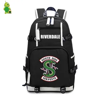 Riverdale South Side Backpack Women Men Large Capacity Laptop Backpack Casual Travel Rucksack Canvas School Bags for Teenagers
Riverdale South Side Backpack Women Men Large Capacity Laptop Backpack Casual Travel Rucksack Canvas School Bags for Teenagers