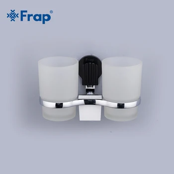 Frap New Colorful Cup Tumbler Holders Double Glass Cup Holders Wall-mount Toothbrush Tooth Cup Holders Bathroom Hardware F3308
Frap New Colorful Cup Tumbler Holders Double Glass Cup Holders Wall-mount Toothbrush Tooth Cup Holders Bathroom Hardware F3308