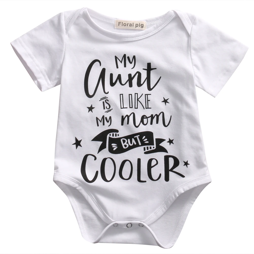 2017 Newborn Baby Romper My Aunt is Like My Mom Letter Print Cotton Clothes Toddler Kids Jumpsuit One Pieces Outfits
2017 Newborn Baby Romper My Aunt is Like My Mom Letter Print Cotton Clothes Toddler Kids Jumpsuit One Pieces Outfits