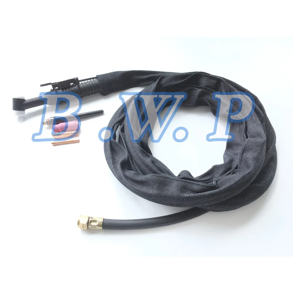 WP-26 TIG Welder Torch 4M Power Gas Hose Incoporated Air Cooled Welding Gun Cloth Cover M16*1.5mm Nut M12 Air Socket
WP-26 TIG Welder Torch 4M Power Gas Hose Incoporated Air Cooled Welding Gun Cloth Cover M16*1.5mm Nut M12 Air Socket