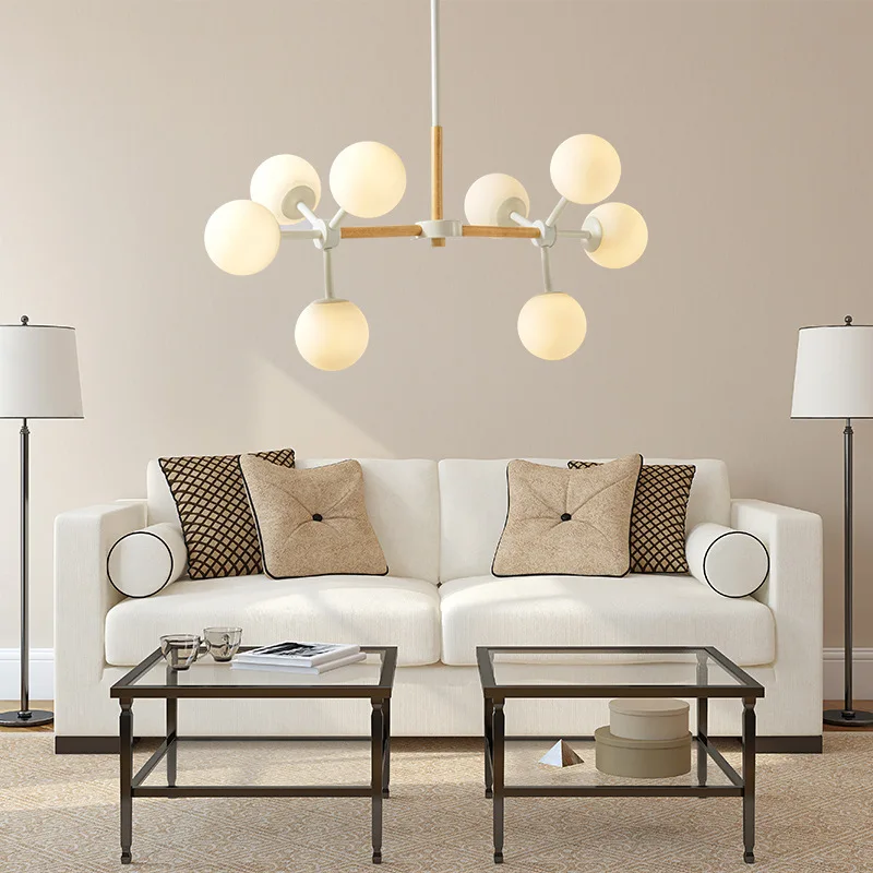 Modern LED luminaires wooden chandelier loft lighting novelty fixtures Nordic pendant lamps living room hanging lights
Modern LED luminaires wooden chandelier loft lighting novelty fixtures Nordic pendant lamps living room hanging lights