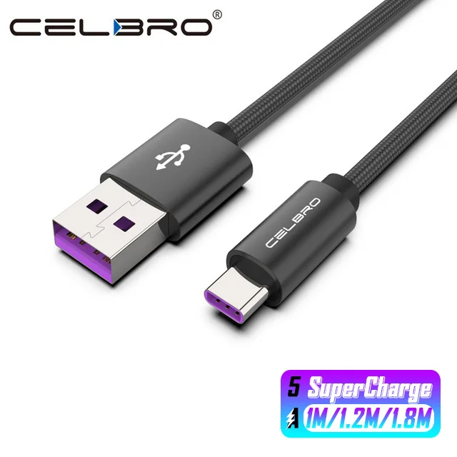 5A SuperCharge USB Type C Charger Cable for Huawei Mate 20 10 9 Pro Lite P20 P10 Plus Tipe Tipo C Fast Charging Kabel 1m 1.2m 2m
5A SuperCharge USB Type C Charger Cable for Huawei Mate 20 10 9 Pro Lite P20 P10 Plus Tipe Tipo C Fast Charging Kabel 1m 1.2m 2m