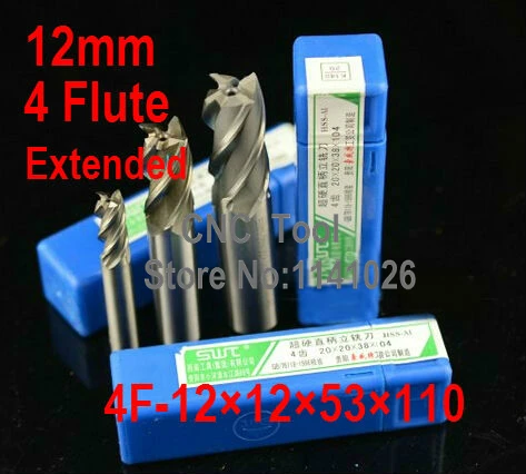 5pcs /set 12.0mm 4 Flute HSS & Extended Aluminium End Mill Cutter CNC Bit Milling Machinery tools Cutting tools.Lathe Tool
5pcs /set 12.0mm 4 Flute HSS & Extended Aluminium End Mill Cutter CNC Bit Milling Machinery tools Cutting tools.Lathe Tool
