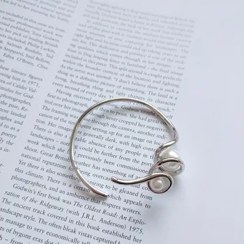 Sterling 925 silver distortion pearl bangles fashion trendy design curve bangles for women free wild charms jewelry holiday gift
Sterling 925 silver distortion pearl bangles fashion trendy design curve bangles for women free wild charms jewelry holiday gift