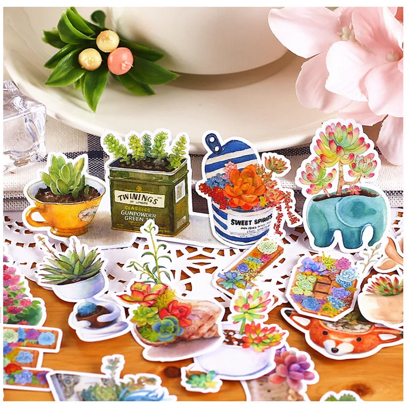 20pcs Creative Kawaii Self-made Fresh And Fleshy Plants / Potted Plants Beautiful Stickers /Decorative Sticker /DIY Craft Photo
20pcs Creative Kawaii Self-made Fresh And Fleshy Plants / Potted Plants Beautiful Stickers /Decorative Sticker /DIY Craft Photo
