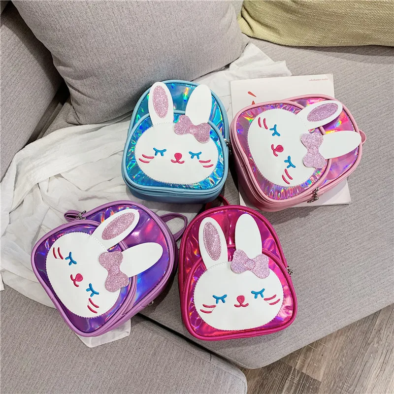 Новый рюкзак с кроликом для девочек детский маленький кошелек в форме кролика