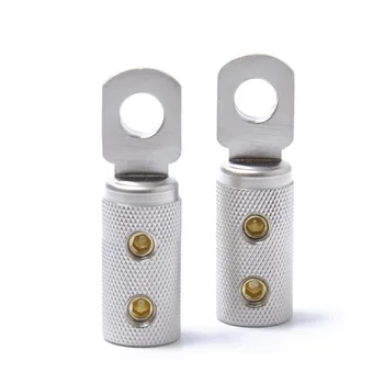 1 Pair Round Zinc Alloy Wire Couplers Terminal Butt Connectors 4GA AWG Gauge Joiner Screw for Car Sound Modification
1 Pair Round Zinc Alloy Wire Couplers Terminal Butt Connectors 4GA AWG Gauge Joiner Screw for Car Sound Modification