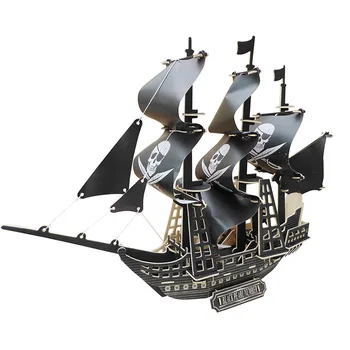 Children's wooden stitching toys ,pirate boat model, Exercise children's ability to use their hands and brains
Children's wooden stitching toys ,pirate boat model, Exercise children's ability to use their hands and brains