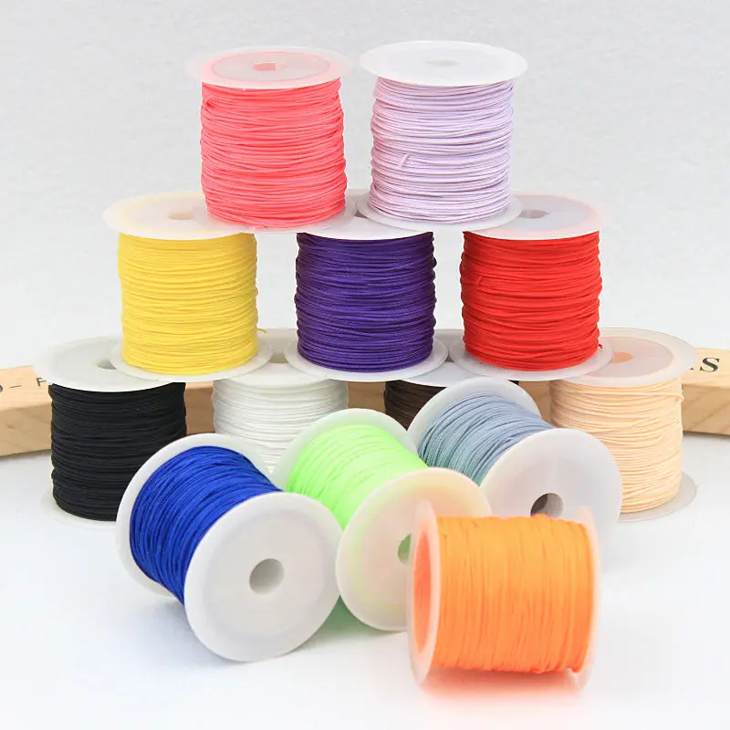 14 Color optional 25Yards/roll Rope Satin Rattail Polyester Cords/String Chinese Knot Cord DIY package Bracelet Jewelry Findings
14 Color optional 25Yards/roll Rope Satin Rattail Polyester Cords/String Chinese Knot Cord DIY package Bracelet Jewelry Findings