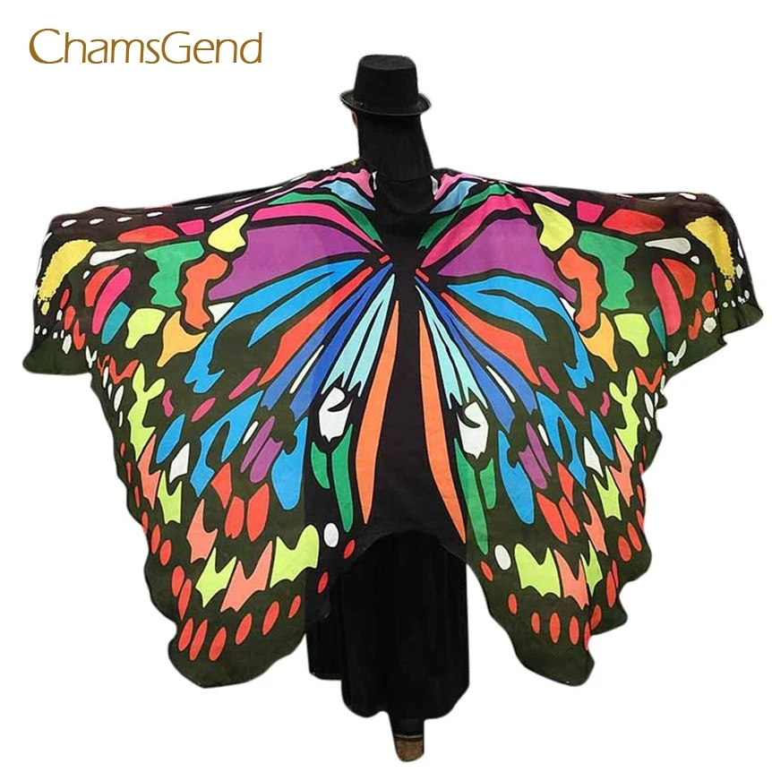 Chamsgend Coolbeener Soft Fabric Butterfly Wings Fairy Ladies Nymph Pixie Costume Accessory feb22
Chamsgend Coolbeener Soft Fabric Butterfly Wings Fairy Ladies Nymph Pixie Costume Accessory feb22