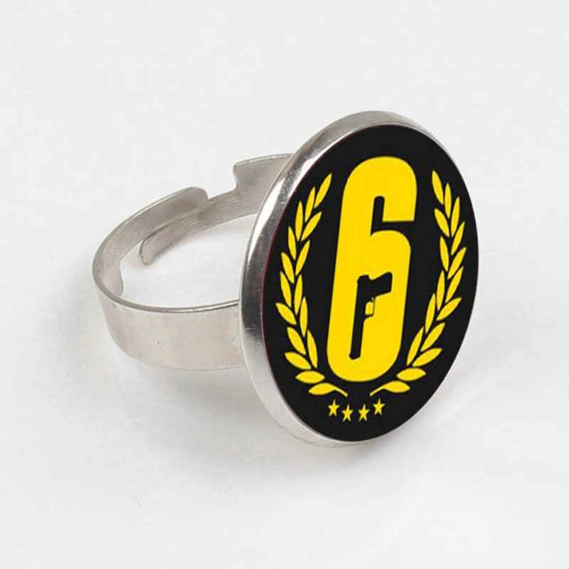 GDRGYB 2019 Game Rainbow 66 Siege Ring Skull Toy Metal Glass Ring Gift Jewelry for Men and Women
GDRGYB 2019 Game Rainbow 66 Siege Ring Skull Toy Metal Glass Ring Gift Jewelry for Men and Women