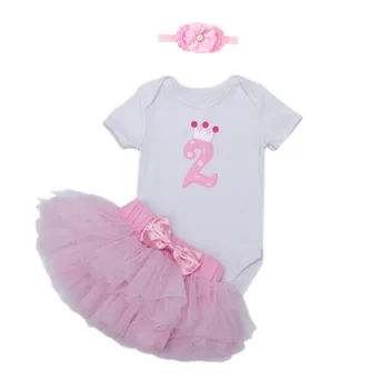 3PCs/Set Pink White Rose Short Sleeves Baby Girl Second Birthday Tutu Dress Flower Heaband Hot Pink Bubble Skirt for 24M
3PCs/Set Pink White Rose Short Sleeves Baby Girl Second Birthday Tutu Dress Flower Heaband Hot Pink Bubble Skirt for 24M