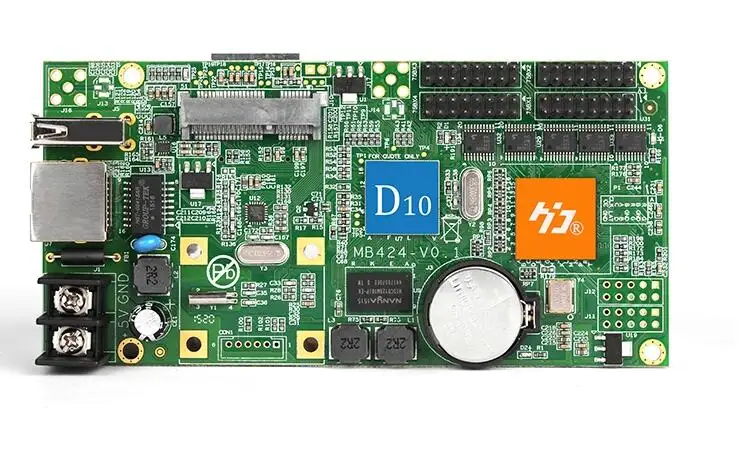 HD-D10 Asynchronous 4*HUB75 WIFI USB control card full color display screen video control card
HD-D10 Asynchronous 4*HUB75 WIFI USB control card full color display screen video control card