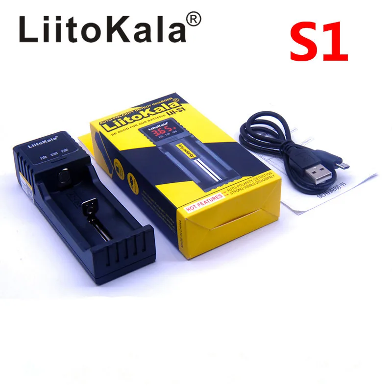 NEW 2018 Liitokala Lii-S1 Battery Charger Auto-polarity detection For 18650 26650 18350 18340 AA AAA Ni-MH Li-ion batteries
NEW 2018 Liitokala Lii-S1 Battery Charger Auto-polarity detection For 18650 26650 18350 18340 AA AAA Ni-MH Li-ion batteries