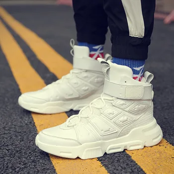 2019 Fashion High Top Casual Sneakers Hip Hop Men Breathable Flats Casual Platform Shoes Walking Tenis Basket Zapatos Hombre
2019 Fashion High Top Casual Sneakers Hip Hop Men Breathable Flats Casual Platform Shoes Walking Tenis Basket Zapatos Hombre