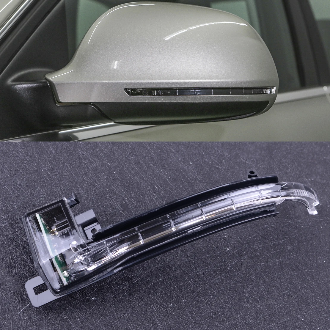 Fit for Audi A3 A4 S4 A5 S5 8K0949101 Left Wing Mirror Indicator Blinker Turn Signal Light Lamp
Fit for Audi A3 A4 S4 A5 S5 8K0949101 Left Wing Mirror Indicator Blinker Turn Signal Light Lamp