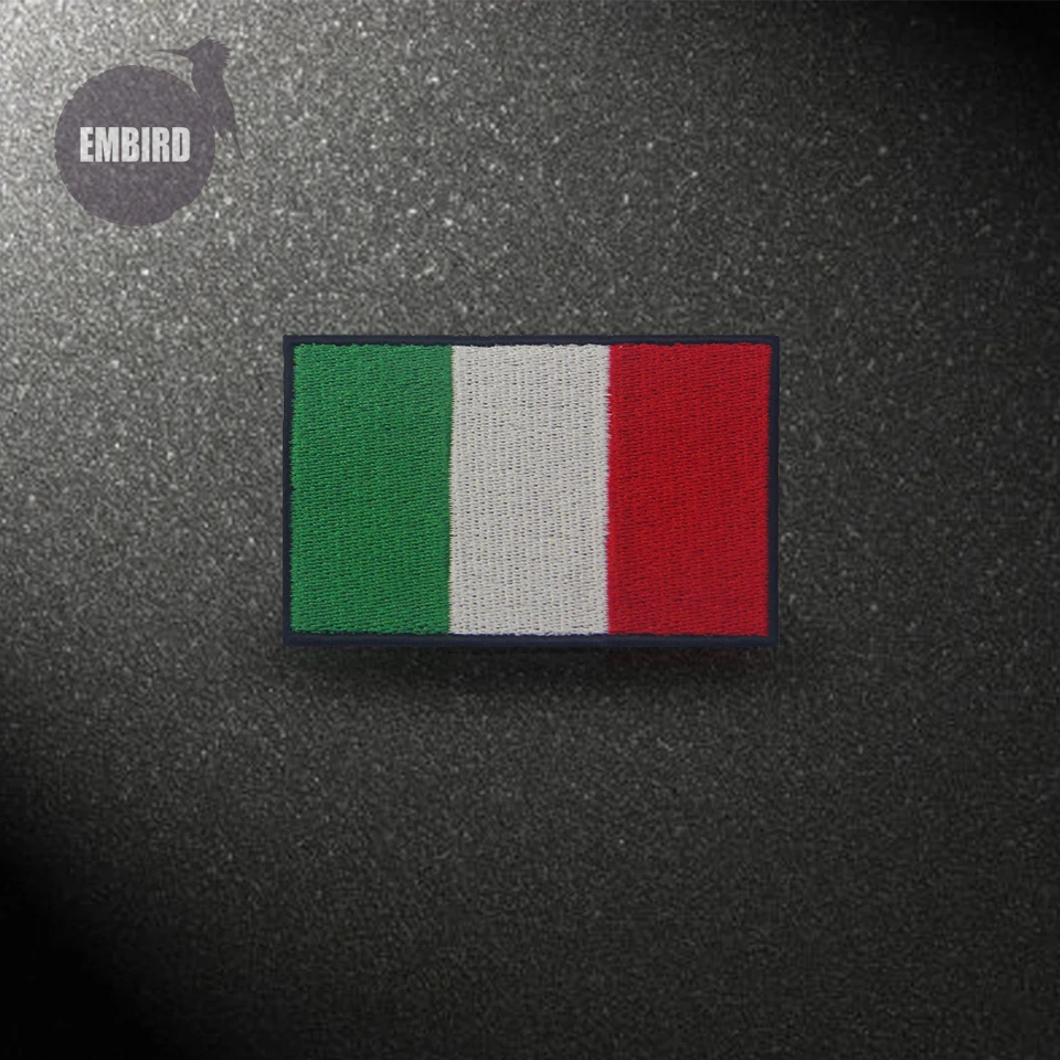 Embird patches Embroidered patches for backpacks Flag of Italy ceo-friendly 3D appliques for clothes girls patch
Embird patches Embroidered patches for backpacks Flag of Italy ceo-friendly 3D appliques for clothes girls patch