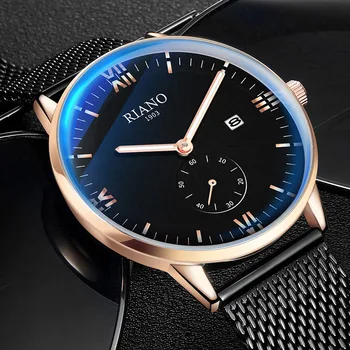 Relogio Masculino RIANO Brand Watch Men 2019 Ultra Thin Steel Wrist Watch Waterproof Sports Military Watch horloge mannen Hours
Relogio Masculino RIANO Brand Watch Men 2019 Ultra Thin Steel Wrist Watch Waterproof Sports Military Watch horloge mannen Hours