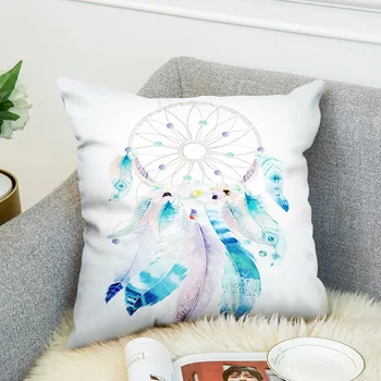 Dreamcatcher Cushion Cover 45x45cm Dream Catcher Pillow Case Polyester Pillowcase Home Decorative Throw Pillow Cover for Sofa
Dreamcatcher Cushion Cover 45x45cm Dream Catcher Pillow Case Polyester Pillowcase Home Decorative Throw Pillow Cover for Sofa