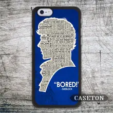Sherlock Holmes Quote Case For iPhone 7 6 6s Plus 5 5s SE 5c and For iPod 5 High Quality Classic Phone Cases