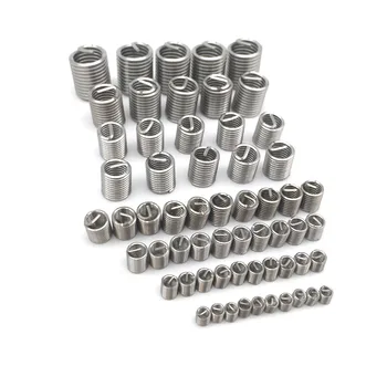 60Pcs Thread Insert Set M3/4/5/6/8/10/12 Thread Repair Insert Kit for Helicoil Repair Tools
60Pcs Thread Insert Set M3/4/5/6/8/10/12 Thread Repair Insert Kit for Helicoil Repair Tools