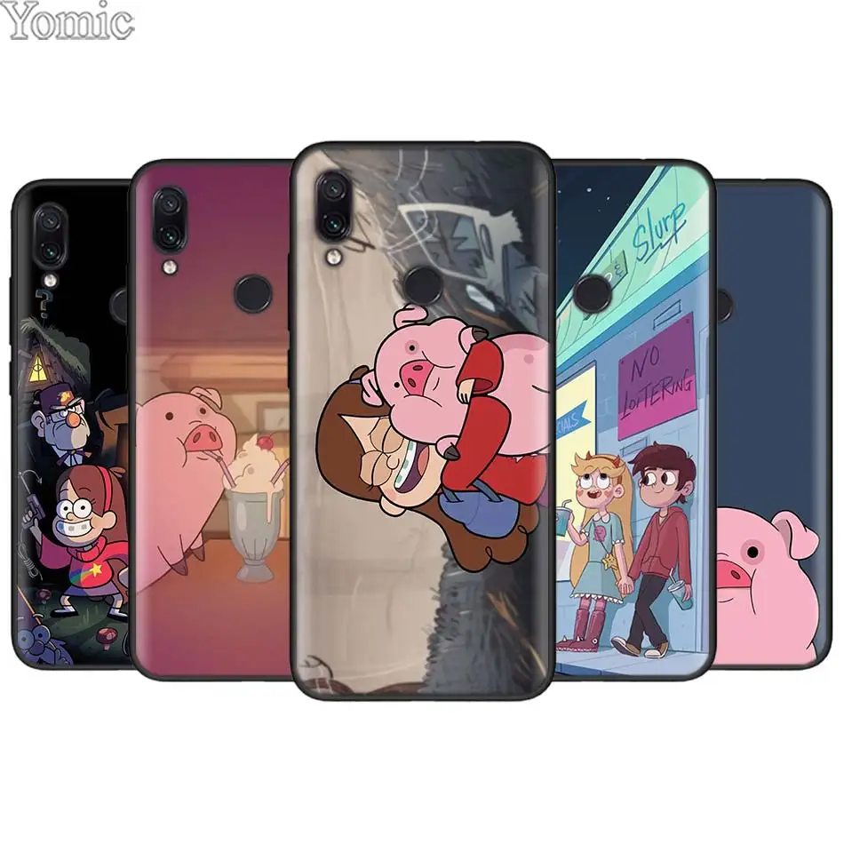 Cartoon Anime Gravity Falls pig Black Case for Xiaomi Redmi 7 6 5 Note 7 5 6 Pro 4X 5A 6A S2 GO Poco F1 Soft Silicone Case Cover
Cartoon Anime Gravity Falls pig Black Case for Xiaomi Redmi 7 6 5 Note 7 5 6 Pro 4X 5A 6A S2 GO Poco F1 Soft Silicone Case Cover