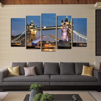 Unframed 5 Panels Classical Architecture Bridge Scenery Picture Print Painting Canvas Wall Art for Wall Decor Home Decoration
Unframed 5 Panels Classical Architecture Bridge Scenery Picture Print Painting Canvas Wall Art for Wall Decor Home Decoration