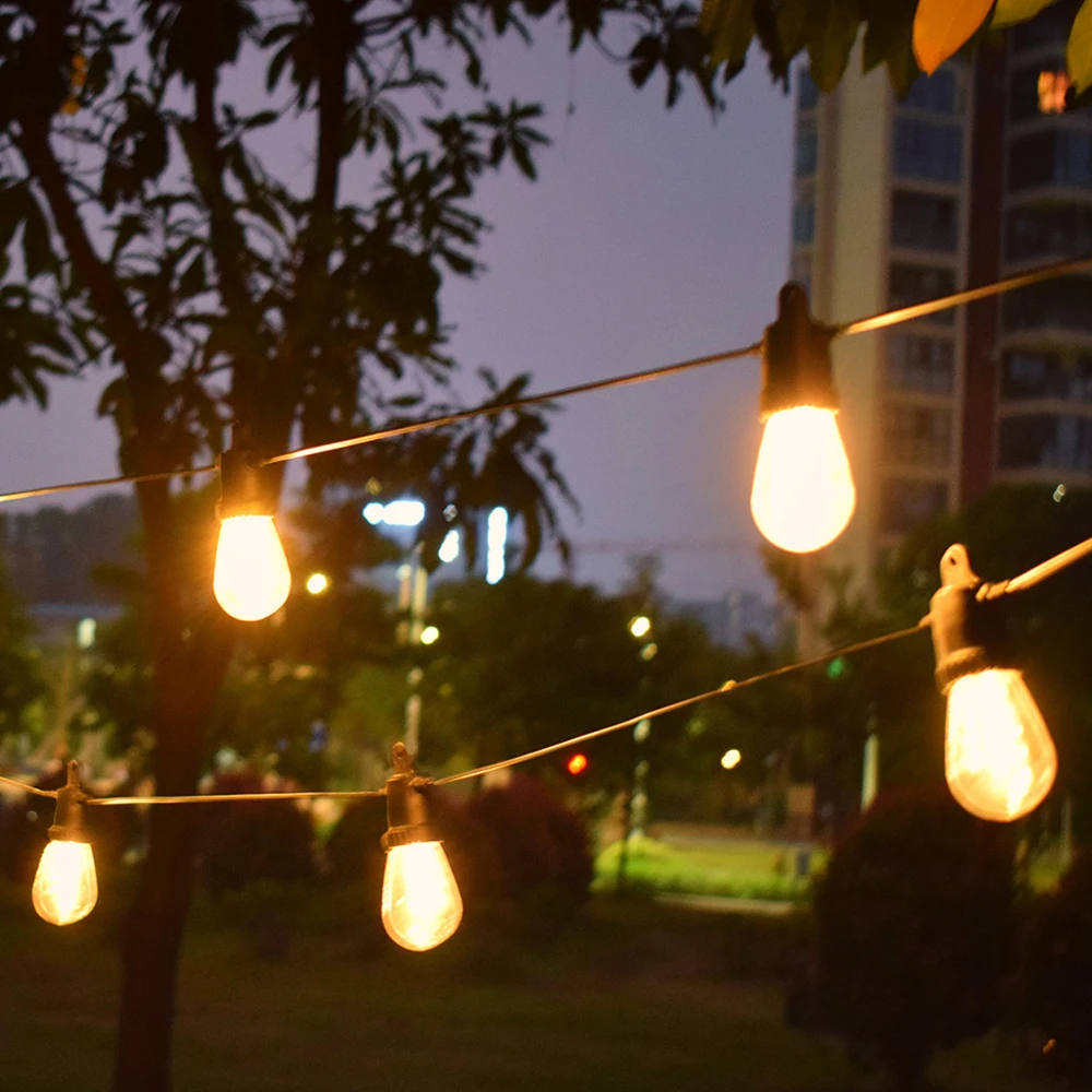 Waterproof Solar light Outdoor LED Solar String Lights Hanging Bulbs Solar Garden light Patio Light Backyard Fairy String Lamp
Waterproof Solar light Outdoor LED Solar String Lights Hanging Bulbs Solar Garden light Patio Light Backyard Fairy String Lamp
