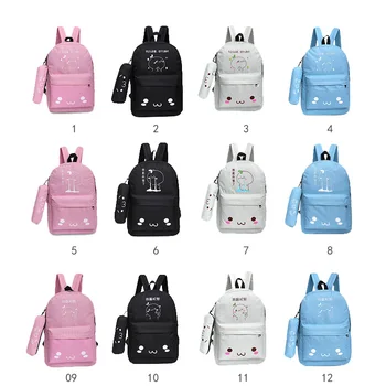Korean Women Travel Backpack With Pencil Case Nylon Cartoon Printing Ladies Shoulder Bags Girls Student School Bag AB@W3
Korean Women Travel Backpack With Pencil Case Nylon Cartoon Printing Ladies Shoulder Bags Girls Student School Bag AB@W3