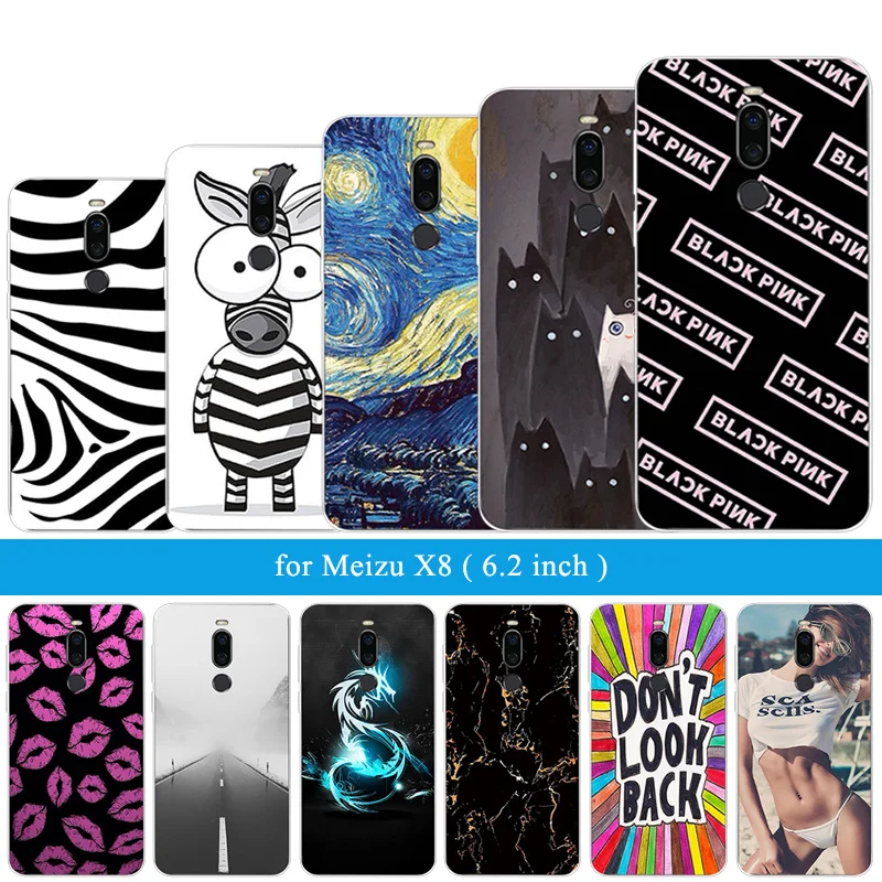 6.2" for Meizu X8 Transparent Phone Case for Meizu X8 X 8 Soft Silicone Zebra Cover for Funda Meizu X8 Slim Protection Shell
6.2" for Meizu X8 Transparent Phone Case for Meizu X8 X 8 Soft Silicone Zebra Cover for Funda Meizu X8 Slim Protection Shell