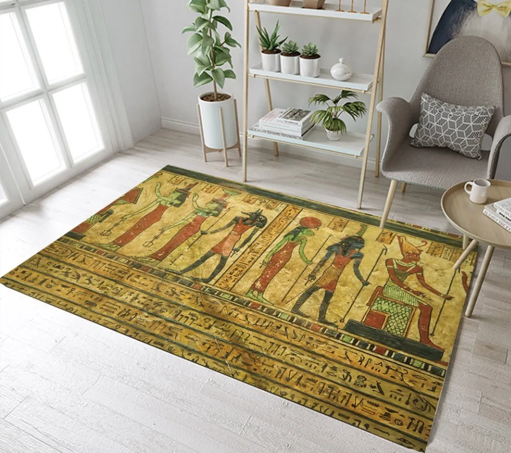 Ancient Egyptian Royalty Cuneiform Customized Home Children's Room Floor Cushion Kitchen Area Rugs Bathroom Carpets Non-Slip Mat
Ancient Egyptian Royalty Cuneiform Customized Home Children's Room Floor Cushion Kitchen Area Rugs Bathroom Carpets Non-Slip Mat