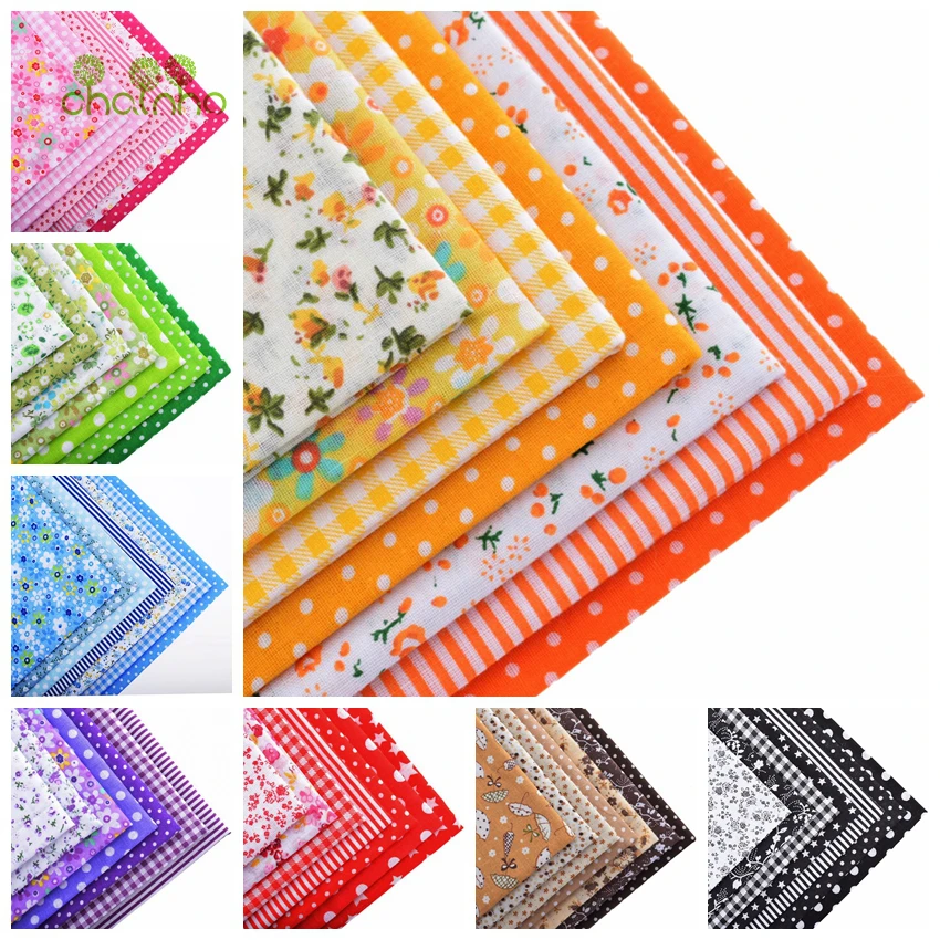 Random Thin Cotton Fabric Patchwork For DIY Quilting Sewing Fat Quarters Bundle Tissue Telas Tilda Needlework 56pcs 50x50cm
Random Thin Cotton Fabric Patchwork For DIY Quilting Sewing Fat Quarters Bundle Tissue Telas Tilda Needlework 56pcs 50x50cm